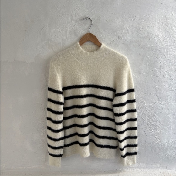 Bailey 44 soft striped sweater - Picture 1 of 15